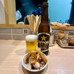 ビール小瓶(おつまみ付き)