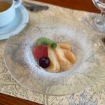 桃のコンポート