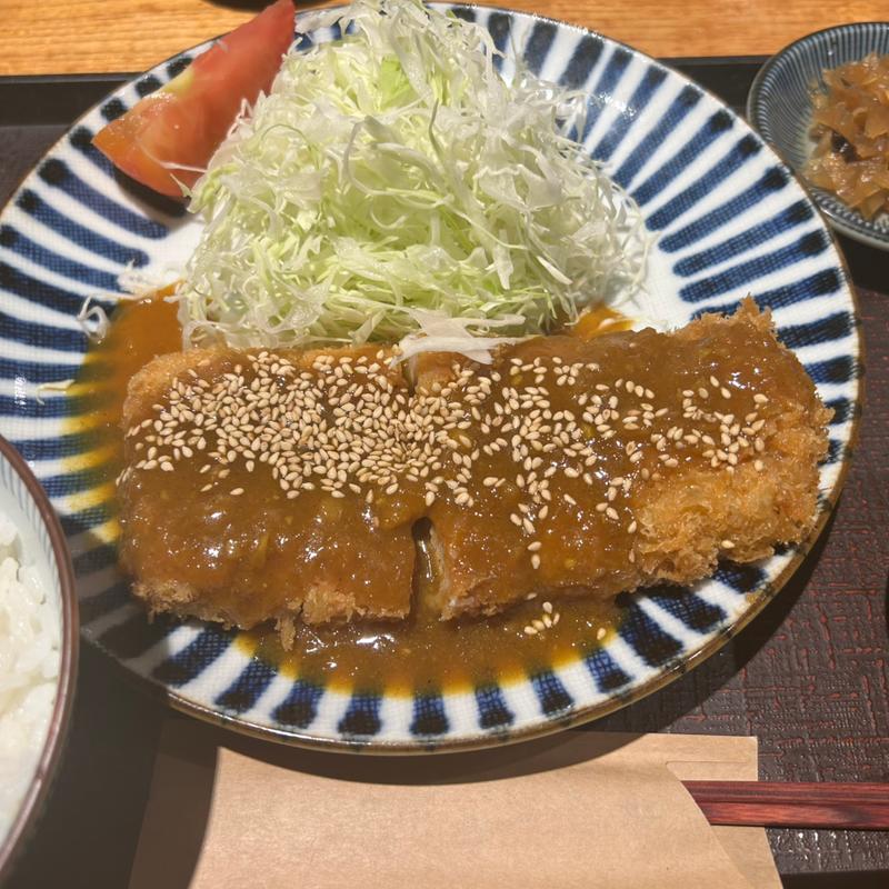 週替り定食(とんかつ 田 豊洲店 （トンカツ デン）)