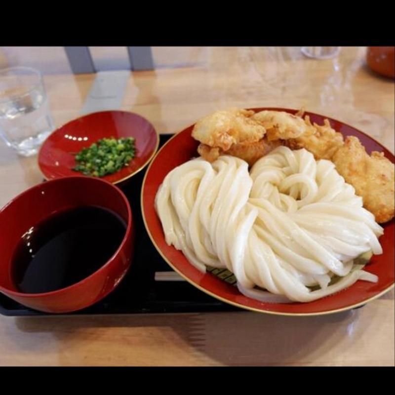 かしわ天ざる冷(浅草真九郎/浅草手打ち塾)