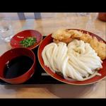 かしわ天ざる冷