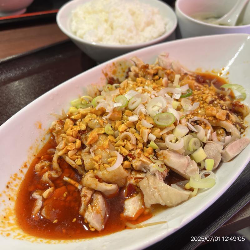 よだれ鶏(錦秀菜館 神保町店)