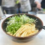 カレーうどん　きざみ　ネギダブル