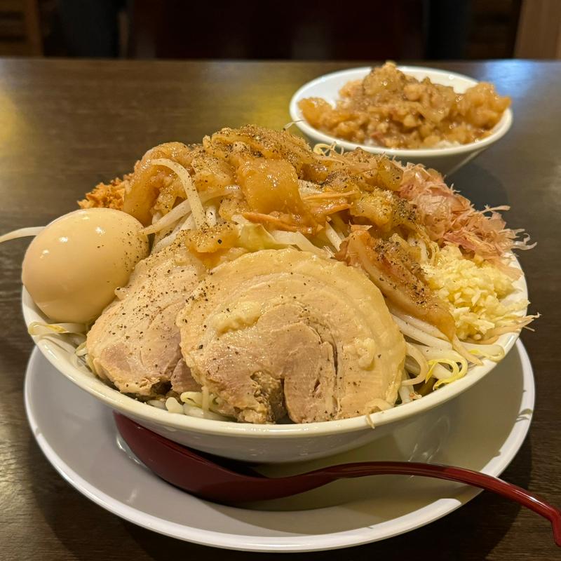 汁なし豚ラーメン 青二才(豚ラーメン おはよう世界)