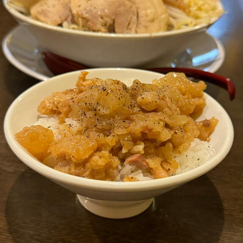 アブラメシ(豚ラーメン おはよう世界)