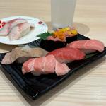 本まぐろ食べ比べ六貫
