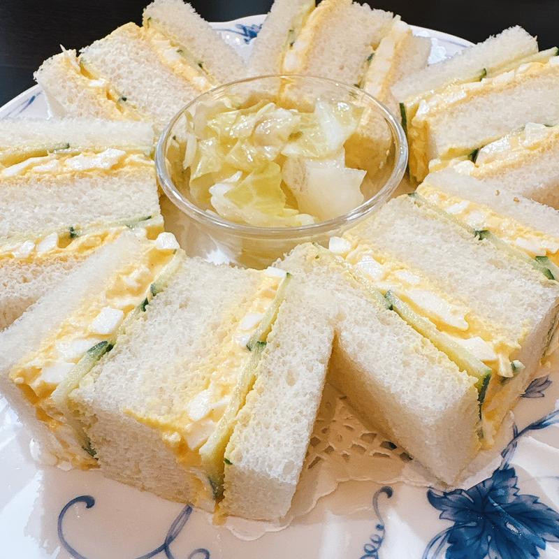 たまごサンドウィッチ(喫茶トリコロール 阪急三番街店)