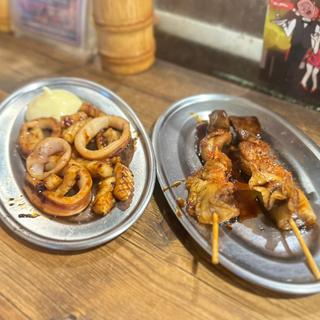 イカ焼き　ホルモン