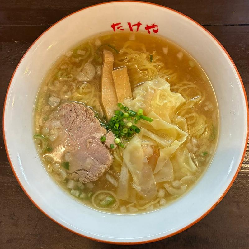 海老ぷりぷりわんたんめん(たけや )