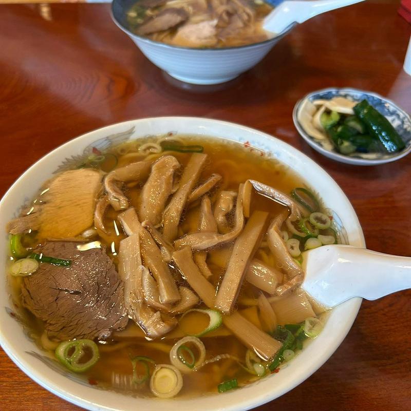 メンマ支那そば(新来軒 )