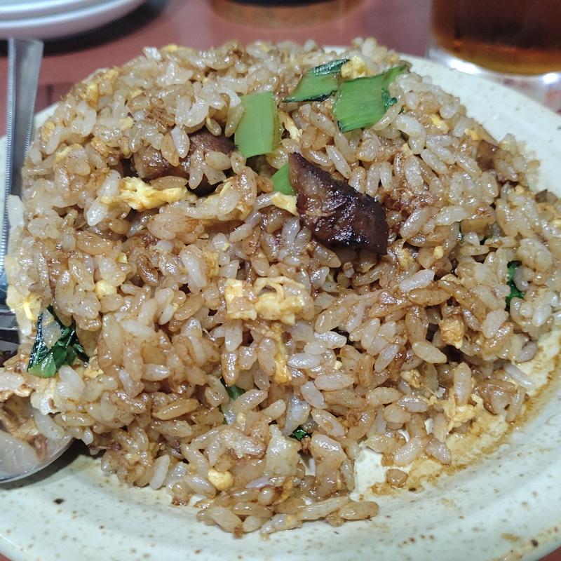 豚角煮チャーハン(ふれあい町立ち呑み酒場 ゆうちゃん)