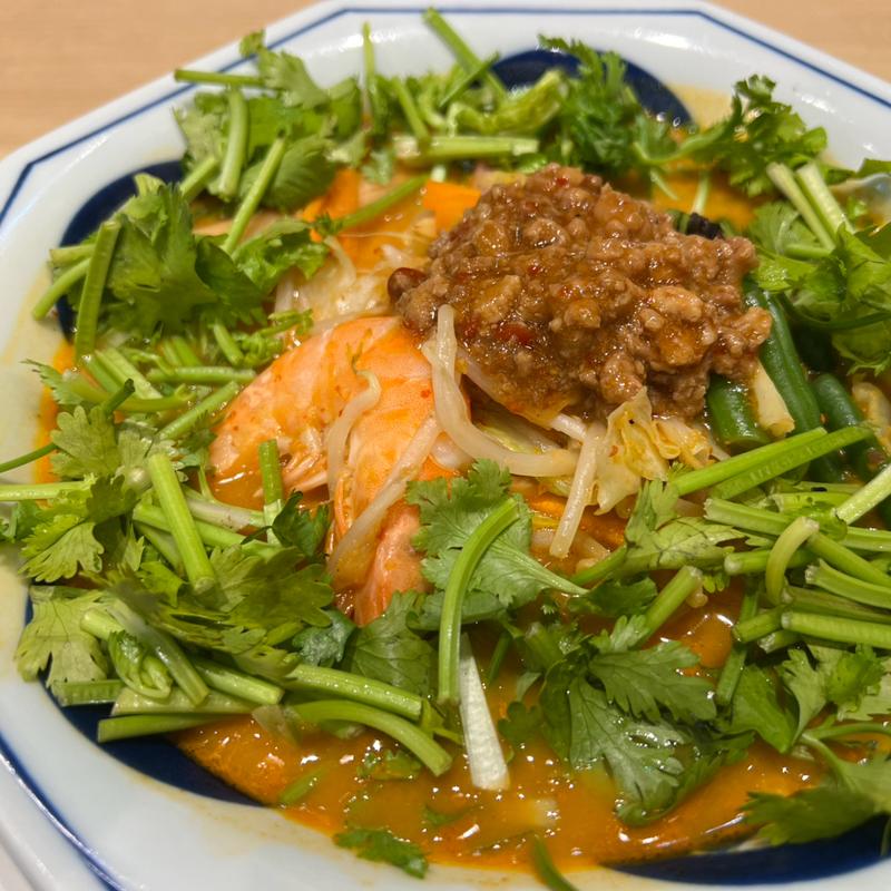 トムヤムクンちゃんぽん(リンガーハット 渋谷サクラステージ店)