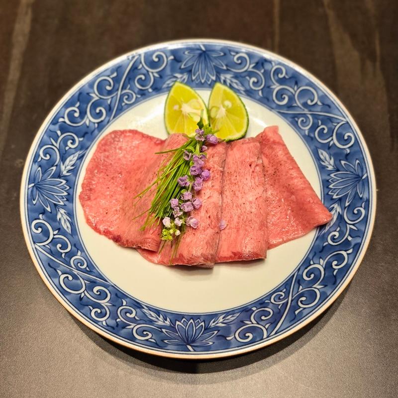 和牛特選 極み熟成タン(焼肉 きたん 法善寺)