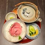 薄切り黒毛和牛出汁茶漬け
