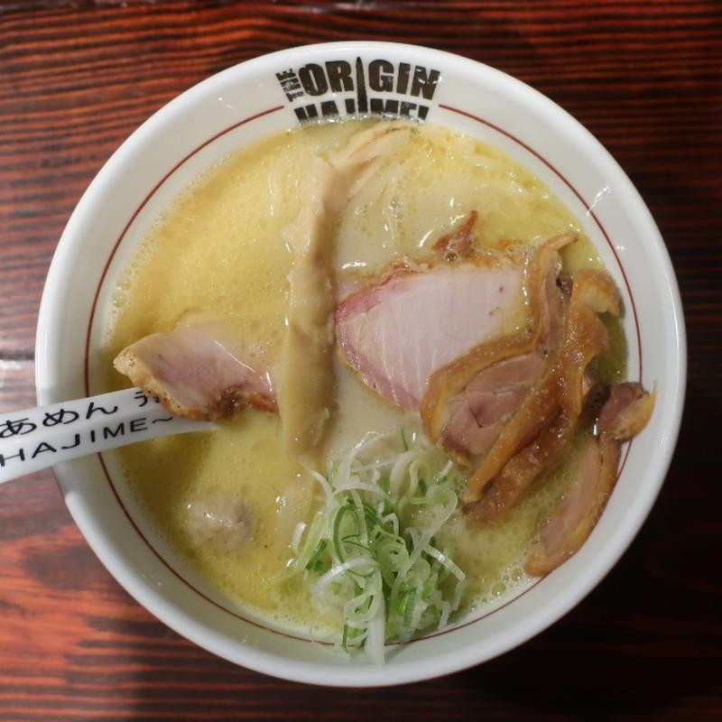 鶏白湯塩らあめん(らあめん 元)