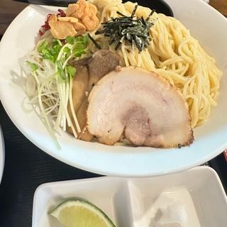 醤油つけ麺塩ライム