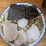 煮干し中華そば普通こい口油ぽく 味玉トッピング