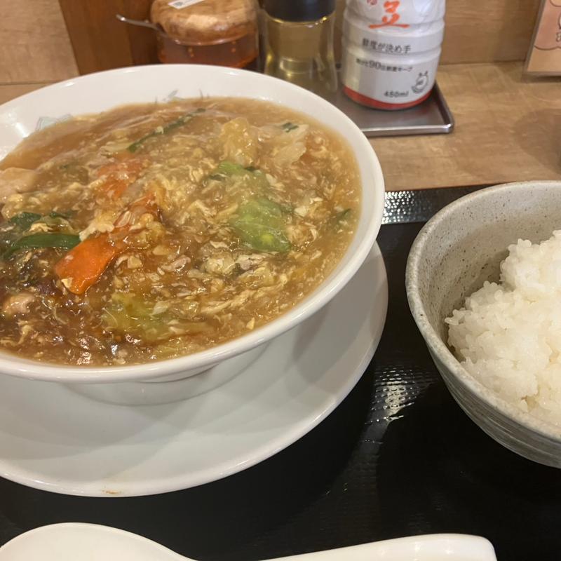 あんかけまぜそば(餃子販売所 上野いち五郎)