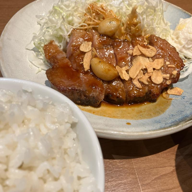 豚定食(豚屋鳥山 自由が丘店)