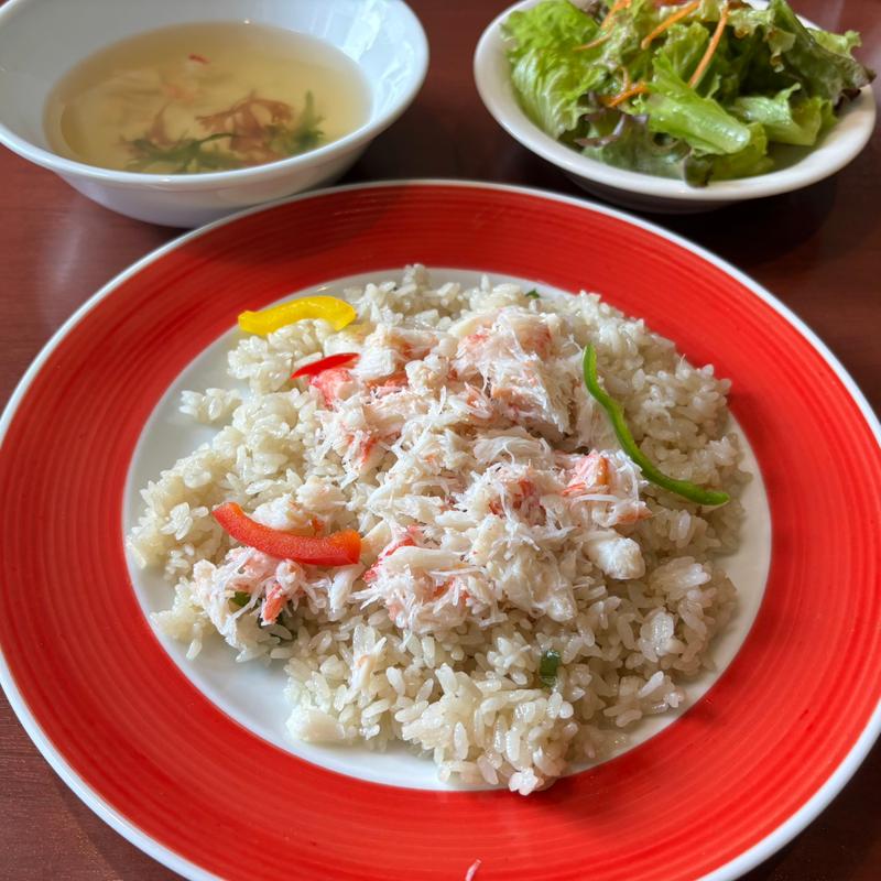 カニピラフセット(メヒコ 東京ベイ有明店)