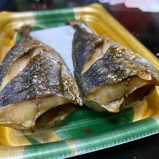 あじの塩焼き