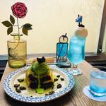 抹茶チョコフレンチ ニカイのクリームソーダ