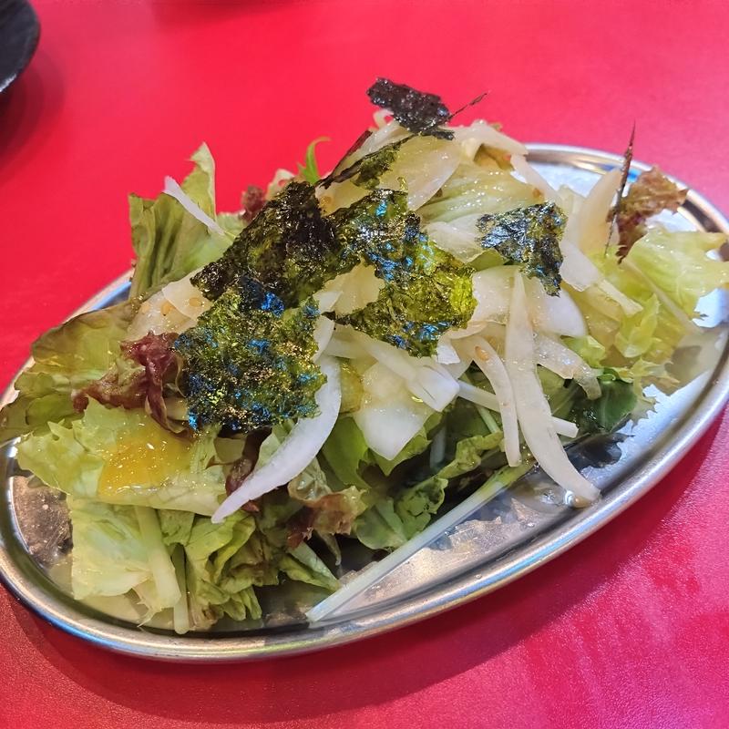 ミニチョレギサラダ(餃子のかっちゃん)