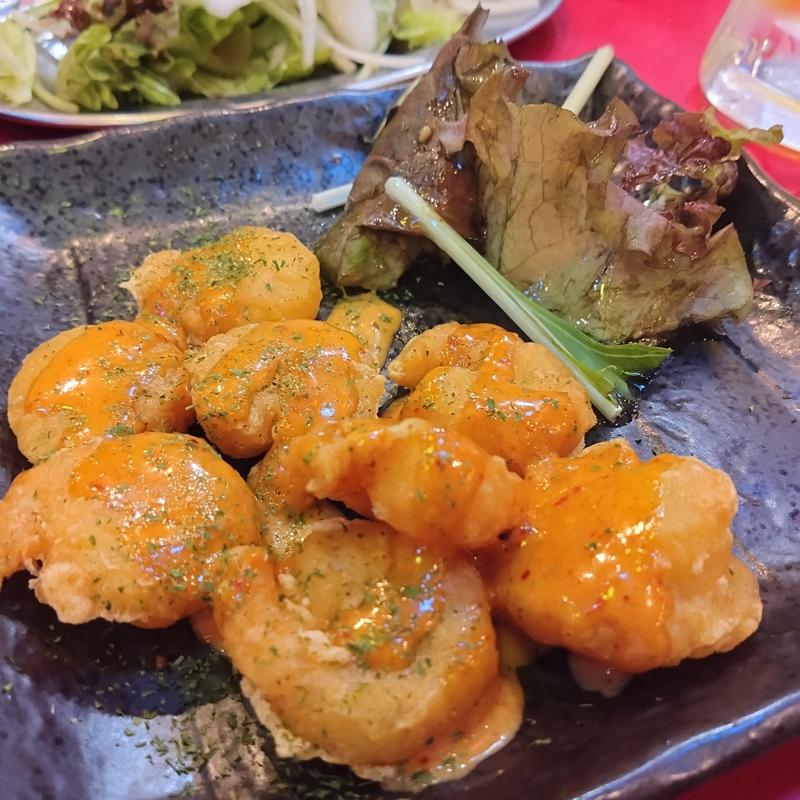 大人のエビマヨ(餃子のかっちゃん)