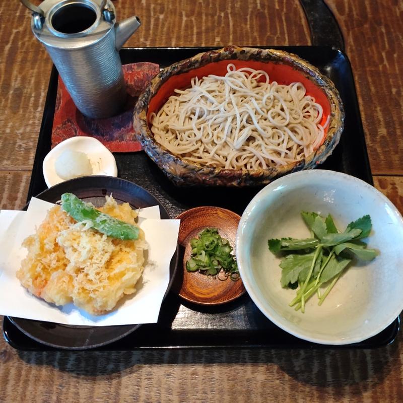 天せいろそば　一 枚(竹やぶ 柏本店)