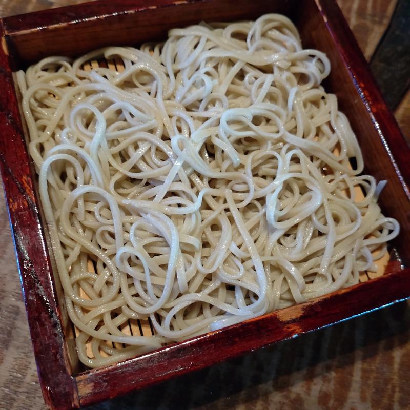 汁なしそば　そばのみのおかわり(竹やぶ 柏本店)