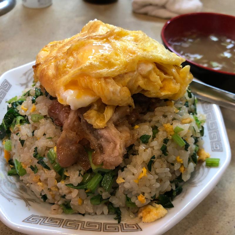 ホウレン草焼飯(中華徳大 （ちゅうかとくだい）)