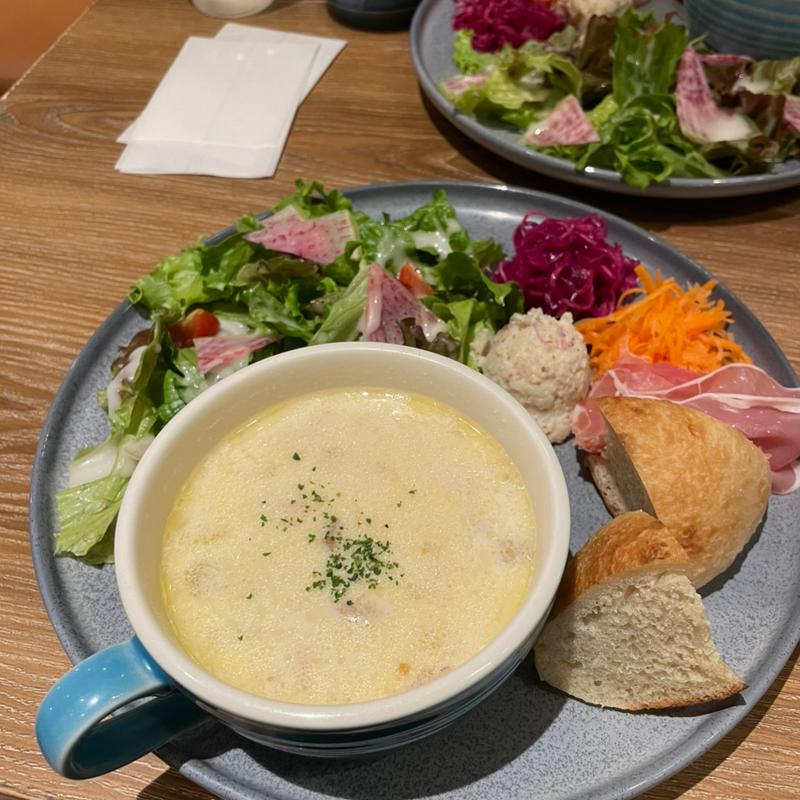 季節のスープデリプレート(good spoon pizzeria＆cheese 横浜モアーズ店)