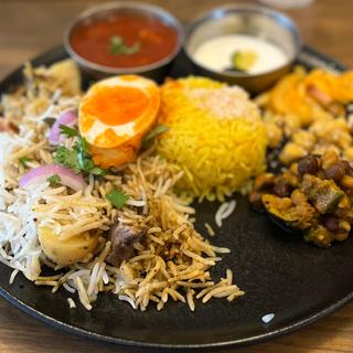 カレービリヤニ定食
