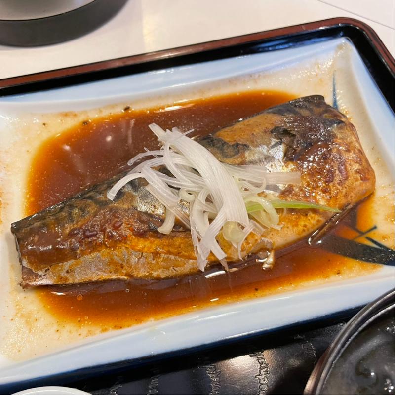 鯖の味噌煮定食(ともゑ ふぐ料理店)