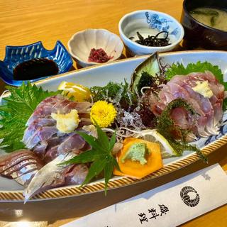 鯵のタタキ定食
