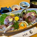 鯵のタタキ定食