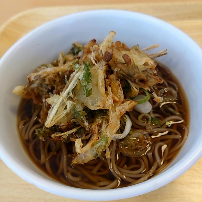 舞茸かき揚げ天そば(東京大学駒場食堂部2F ダイニング銀杏)