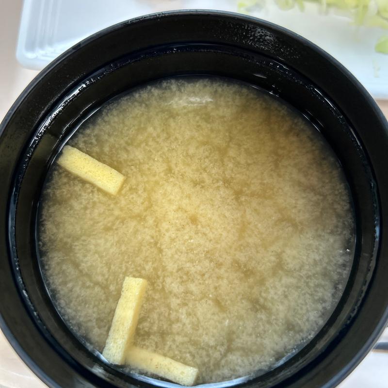 味噌汁(札幌市役所本庁舎食堂)