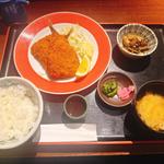 アジフライ定食