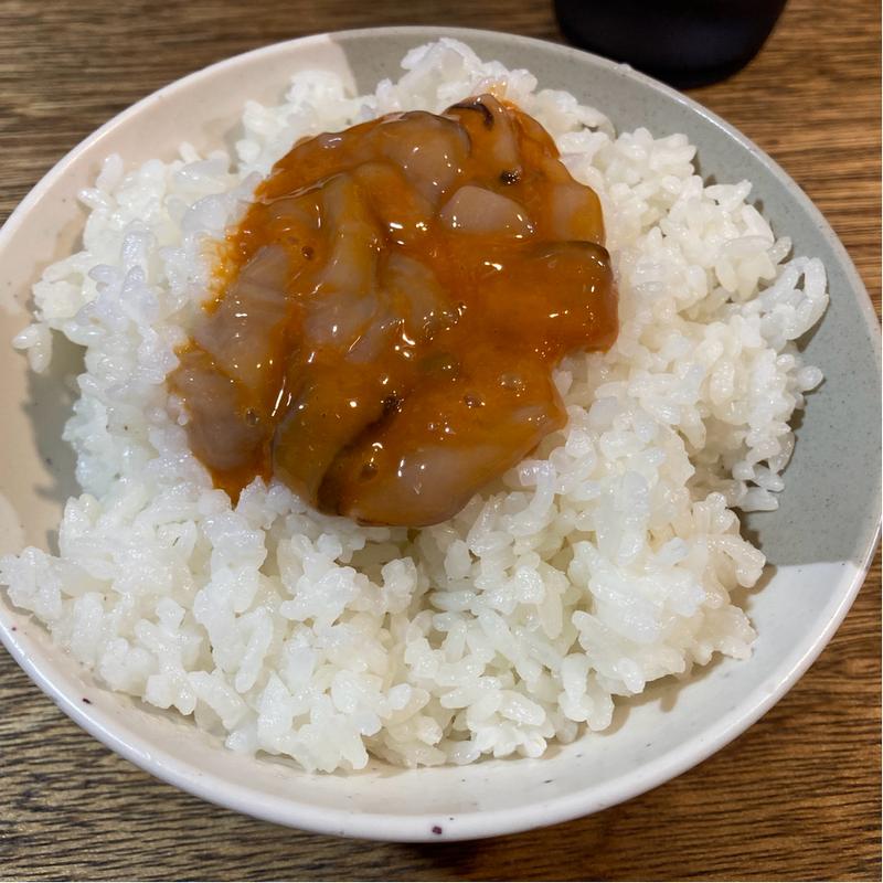 塩辛ご飯(麺や ゼットン （ゼットン）)