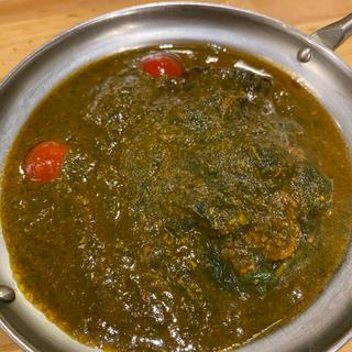 ほうれん草チキンカレー