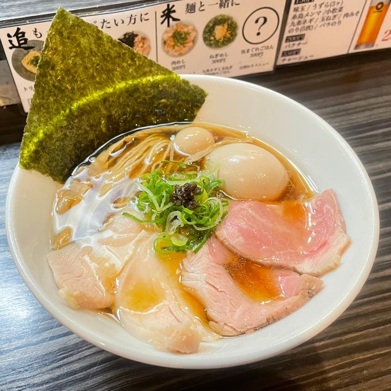 特製煮干しトリュフそば(志奈そば 田なか)