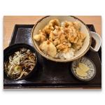 鶏天丼ミニそばセット