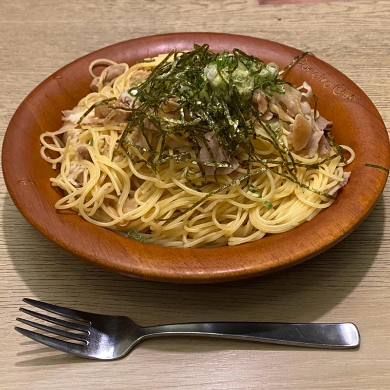 豚肉とワサビがたまらんパスタ Lサイズ(ココイロカフェ 堺泉北店)