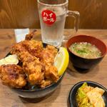 九州醤油鶏唐揚げ丼