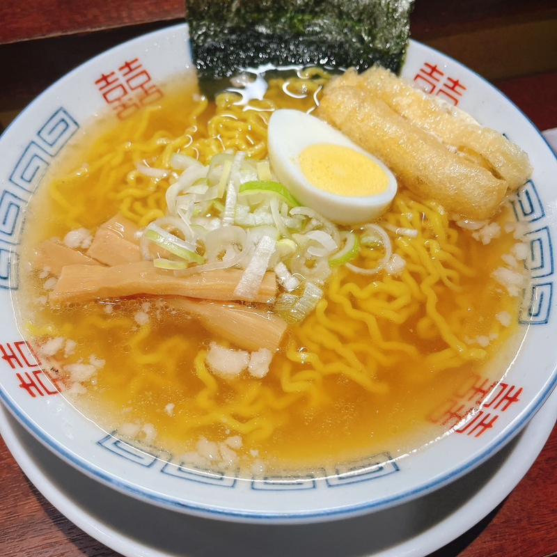 朝ラー（塩）(大井町立食い中華蕎麦 いりこ屋)