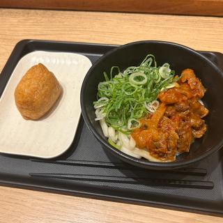 牛すじうどん冷