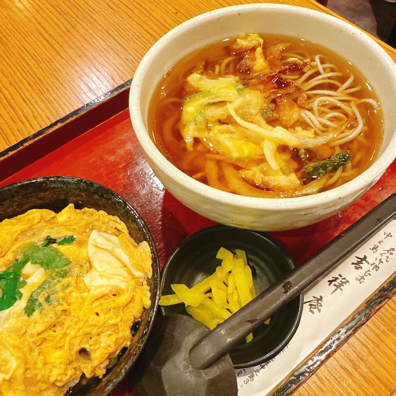 サービス定食(名代そば処 酒肴 中之島 吉祥庵)