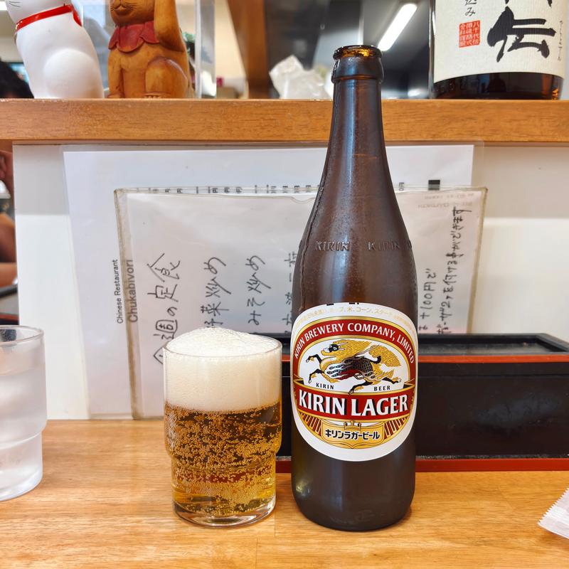 ビール中瓶(中華日和)