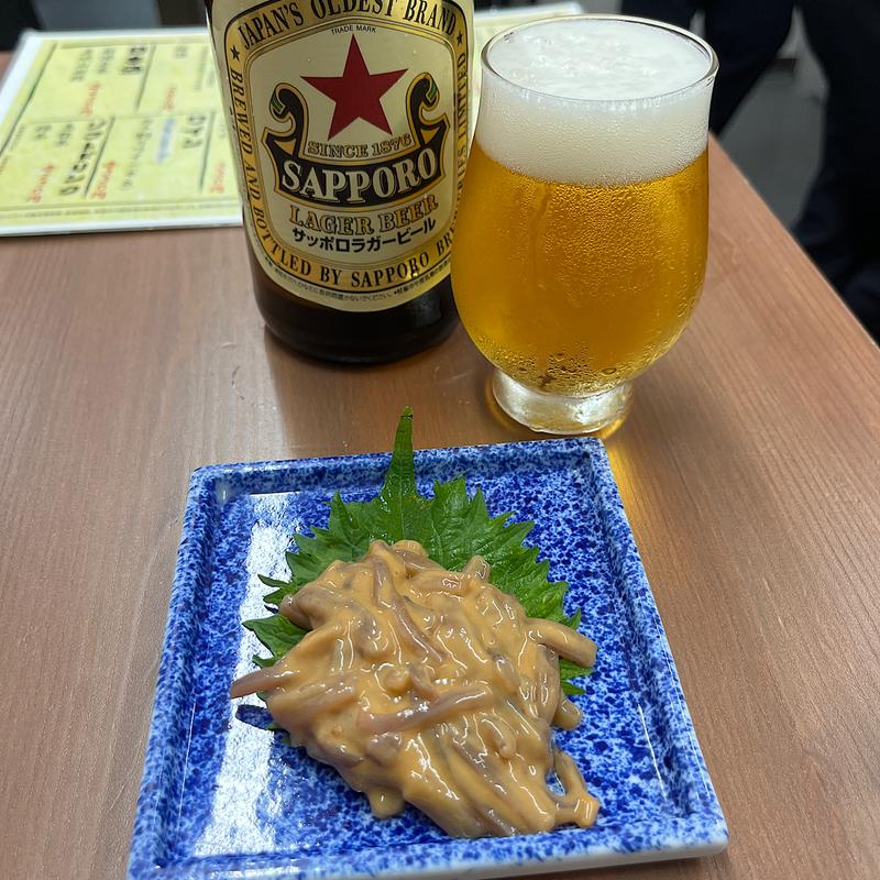 イカの肝和え(AZUKIYA離れ［激安スタンド］)